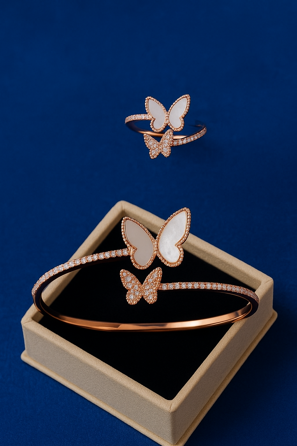 Rose Gold Wings